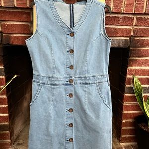 Denim dress